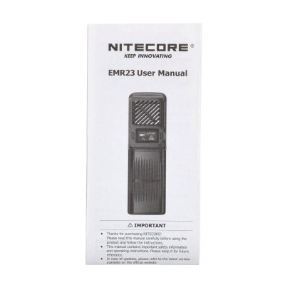 Odstraszacz komarów Nitecore EMR23 czarny