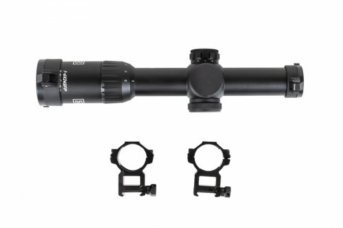 Luneta biegowa 1-6X24IR SFP - Czarna