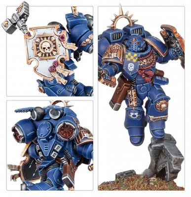Space Marines - Captain with Jump Pack and Relic Shield