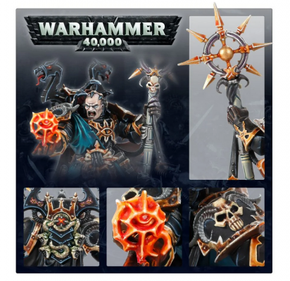 WH 40K - Chaos Space Marines Sorcerer