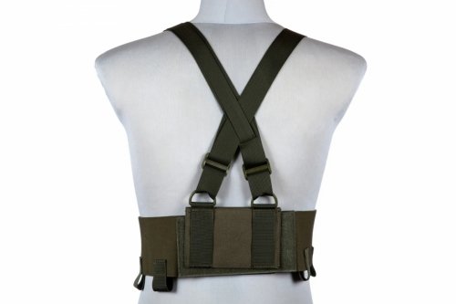 Kamizelka Low-Vis typu Chest Rig - olive