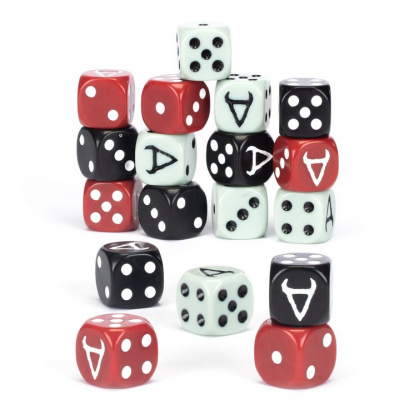 Warcry - Horns of Hashut Dice Set