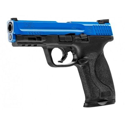 Umarex - Pistolet RAM CO2 S&amp;W M&amp;P9 M2.0 T4E LE .43 niebieski (2.4749)