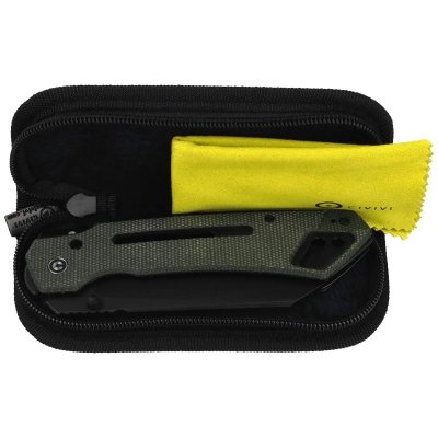 Nóż Civivi Buster FG Green Canvas Micarta by Snecx Tan (C24052-3)