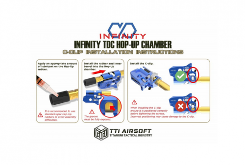 Komora HU INFINITY CNC TDC do Hi-Capa - czerwona