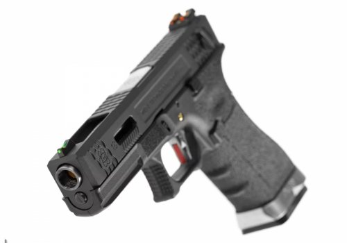Replika GBB G-Force 18C - Black/Silver Barrel