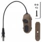 Podwójny włącznik żelowy (SF Plug) FL-ACC-17 - TAN 