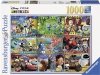 Puzzle 1000 Ravensburger 192229 Disney - Kadry z Bajek
