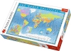 Puzzle 2000 Trefl 27099 Mapa Polityczna Świata