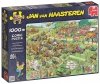 Puzzle 1000 Jumbo 19021 Wyścig Kosiarek - Jan van Haasteren