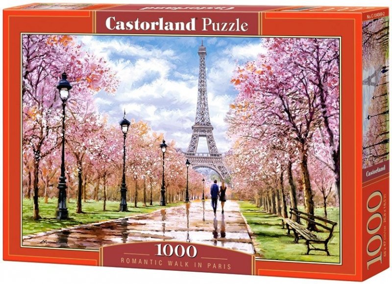 Puzzle 1000 Castorland 104369 Romantyczny Paryż