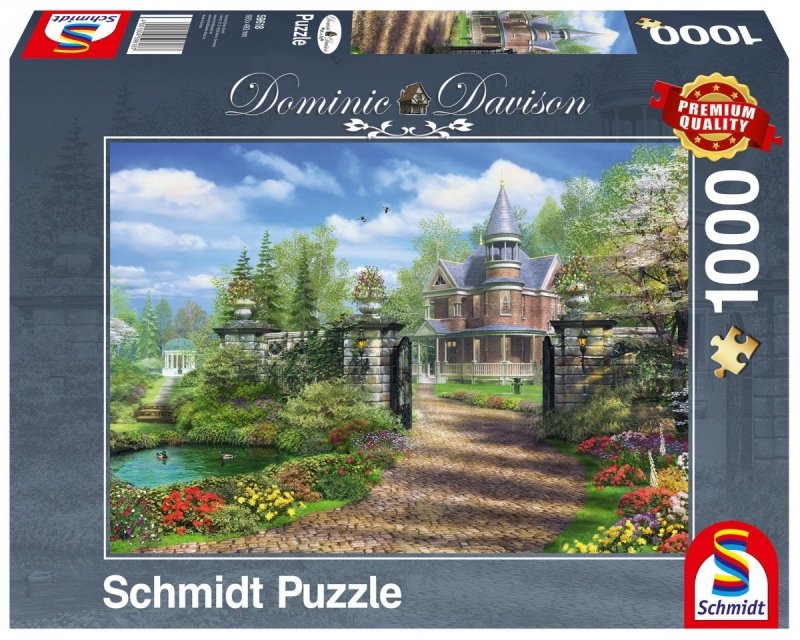 Puzzle 1000 Schmidt 59618 Dominic Davison -  Wiejska Posiadłość