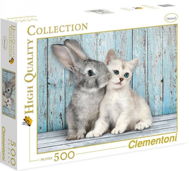 Puzzle 500 Clementoni 35004 Zając i Kot