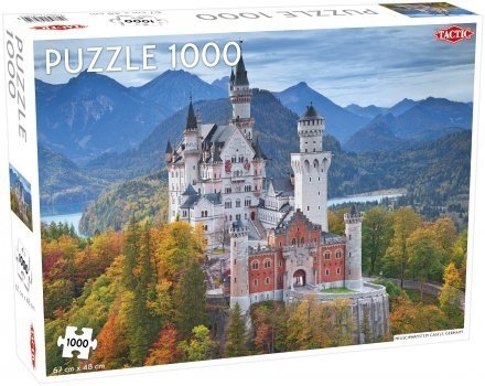 Puzzle 1000 Tactic 58261 Zamek Neuschwanstein - Niemcy
