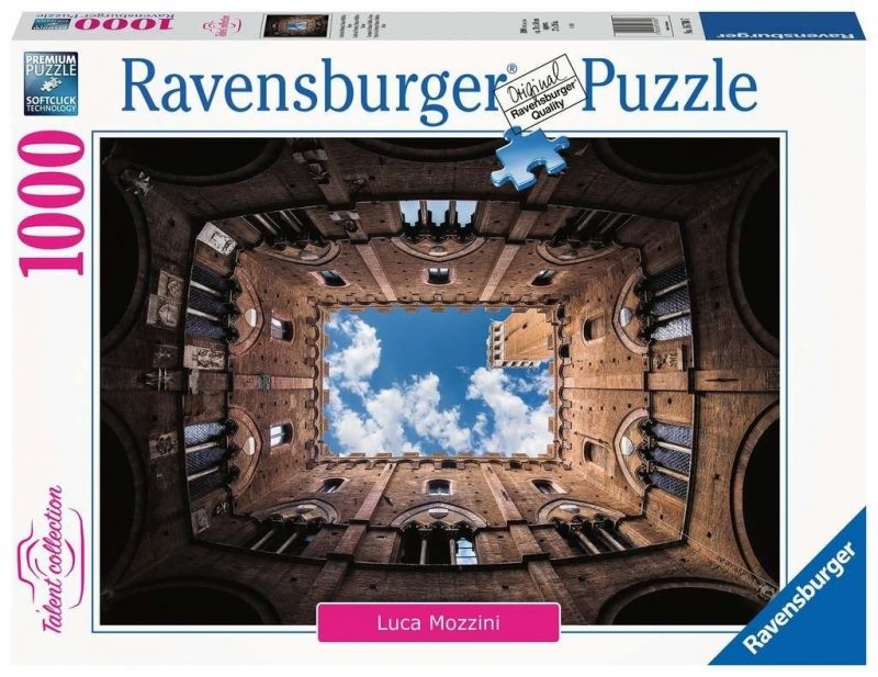 Puzzle 1000 Ravensburger 16780 Palazzo Pubblico - Włochy