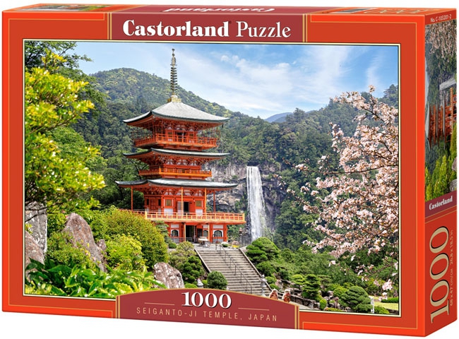 Puzzle 1000 Castorland C-103201 Japonia - Seiganto Temple