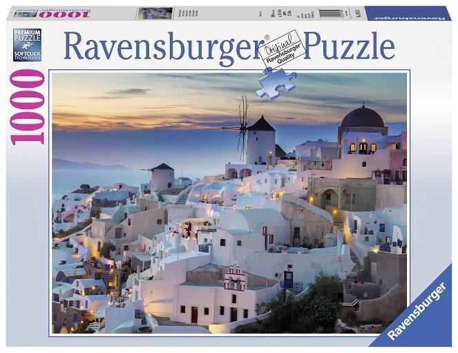 Puzzle 1000 Ravensburger 196111 Santorini