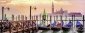 Puzzle 1000 Ravensburger 15082 Panorama - Wenecja - Gondole 