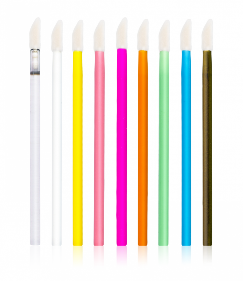 Aplikatory welurowe bezwłókienkowe - 50szt