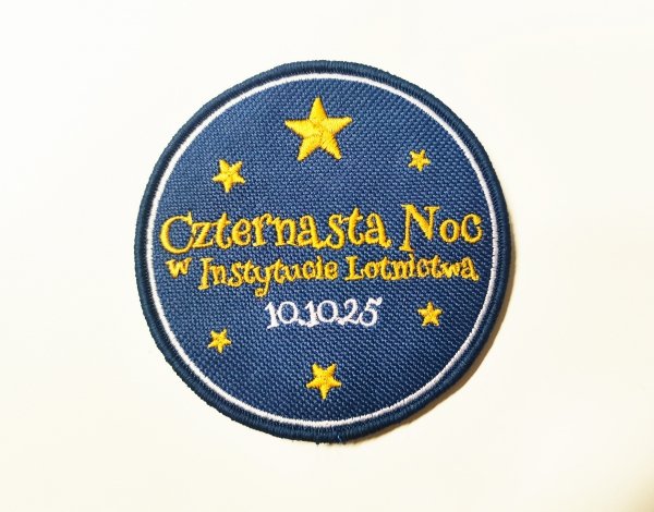 Naszywka "14 Noc w Instytucie Lotnictwa"