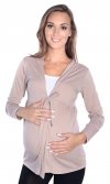MijaCulture - bolerko ciążowe 2 w1 7105 beż 2