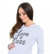 Wygodna bluza ciążowa i do karmienia Mom Boss 9087 malanż 3