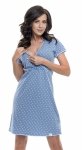 Elegancka koszula 2 w 1 ciążowa i do karmienia 5074/9017 jeans