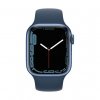 Apple Watch Series 7 41mm GPS Koperta z aluminium w kolorze niebieskim z paskiem sportowym w kolorze błękitnej toni