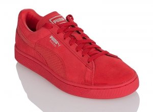PUMA BUTY MIEJSKIE SUEDE CZERWONE 363164 05