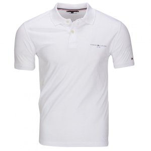 Tommy Hilfiger koszulka polo polówka męska biała MW0MW18282 YBR