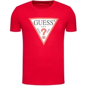Guess t-shirt koszulka męska czerwona M1RI71I3Z11-TLRD