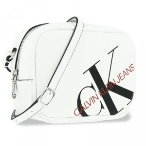 Calvin Klein torebka Camera Bag listonoszka biała K60K606854 YAF