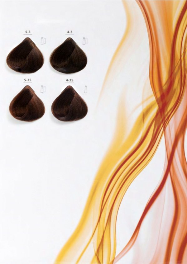 8/34 Crème - Blond Clair Doré Cuivré Profesjonalna Farba do włosów Subtil CREME  60 ml.