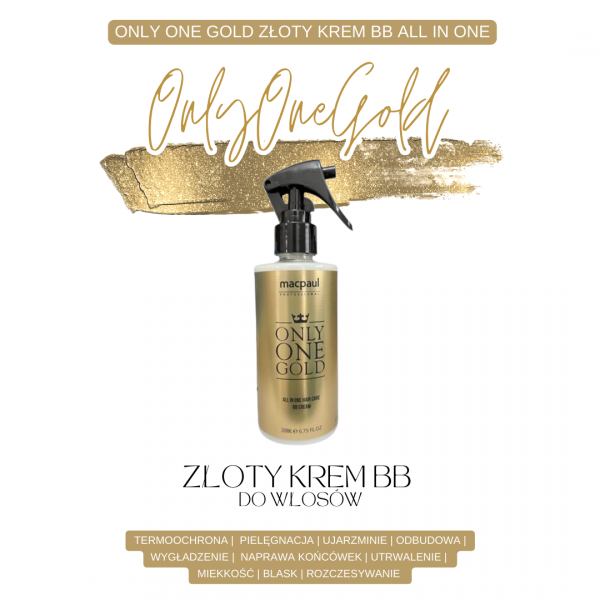 Only One Gold bb cream do włosów macpaul