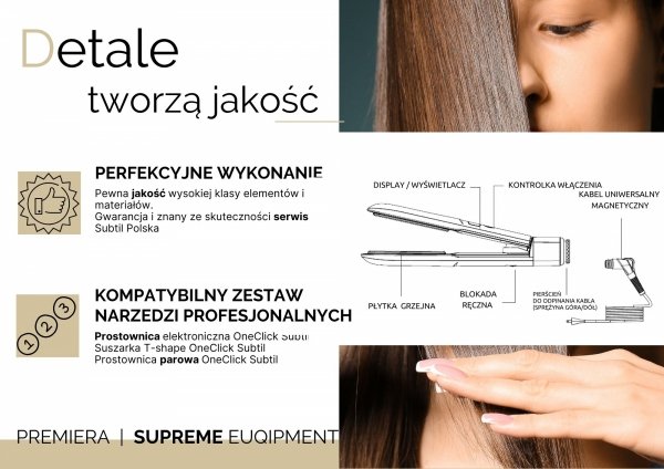 PROSTOWNICA FRYZJERSKA ONECLICK SUBTIL11