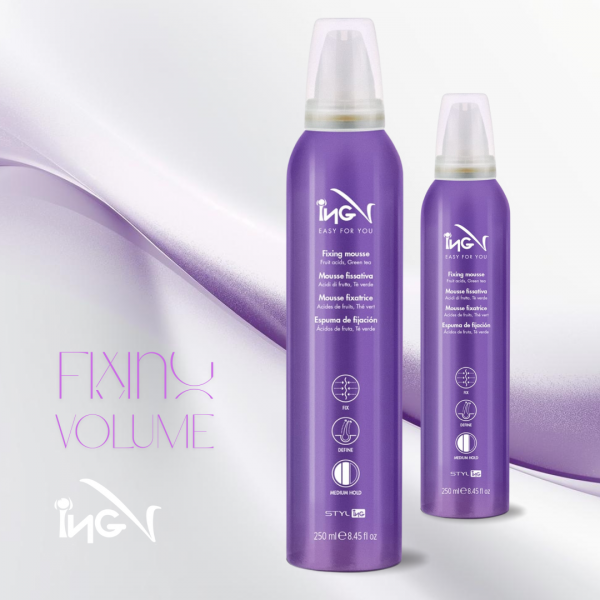 Pianka Fixing Mousse z kwasami owocowymi ING  250 ml.