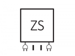 ZIGZAG 600x500 RAL 9016 Mat ZS