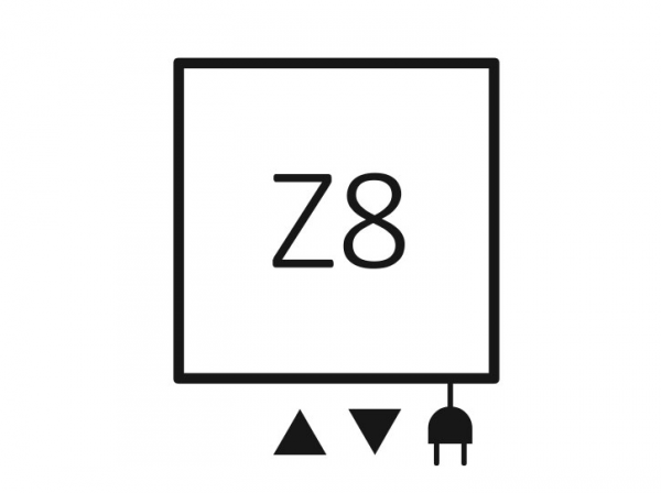WARP T 655x500 RAL 9016 Z8