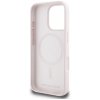 Karl Lagerfeld Silicone Double Heads And Circle MagSafe - Etui do iPhone 16 Pro (różowy)