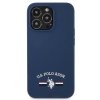 US Polo Assn Silicone Logo - Etui iPhone 13 Pro Max (granatowy)