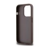 Guess 4G Bottom Stripe Metal Logo Collection - Etui iPhone 15 Pro Max (brązowy)