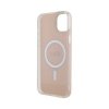 Guess IML Iridescent MagSafe - Etui iPhone 15 Plus (różowy)