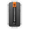 Spigen GLAS.TR EZ FIT FC - Szkło hartowane do iPhone 15 Pro Max (Czarna ramka)