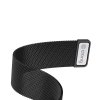 Crong Milano Steel - Pasek ze stali nierdzewnej do Apple Watch 44/45/46/49 mm (czarny)