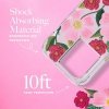 Rifle Paper Clear - Etui iPhone 14 / iPhone 13 zdobione złotem (Rose Garden)