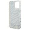 Karl Lagerfeld IML Zebra Pattern & Cord - Etui iPhone 16 Pro (czarny)