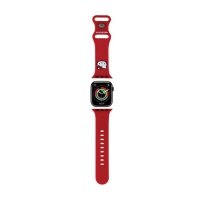 Hello Kitty Silicone Kitty Head - Pasek do Apple Watch 38/40/41 mm (czerwony) 