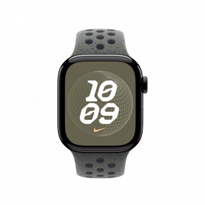 Apple Pasek sportowy Nike w kolorze cargo khaki do koperty 40 mm - rozmiar M/L