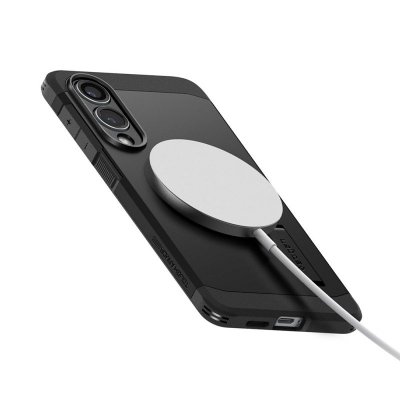 Spigen Tough Armor MagSafe - Etui do Samsung Galaxy S25 Edge (Black)