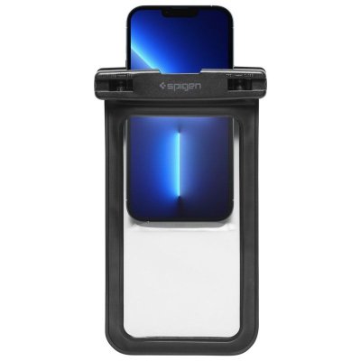 Spigen A601 Universal Waterproof Case - Etui do smartfonów do 6.9&quot; (Czarny)